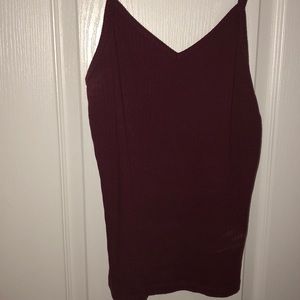 Maroon Tank Top